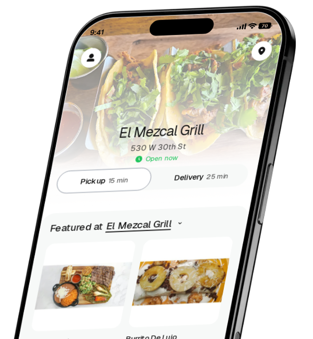 El Mezcal Grill app preview