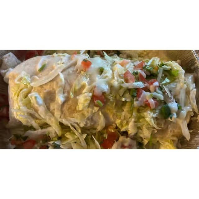 Azteca Burrito.
