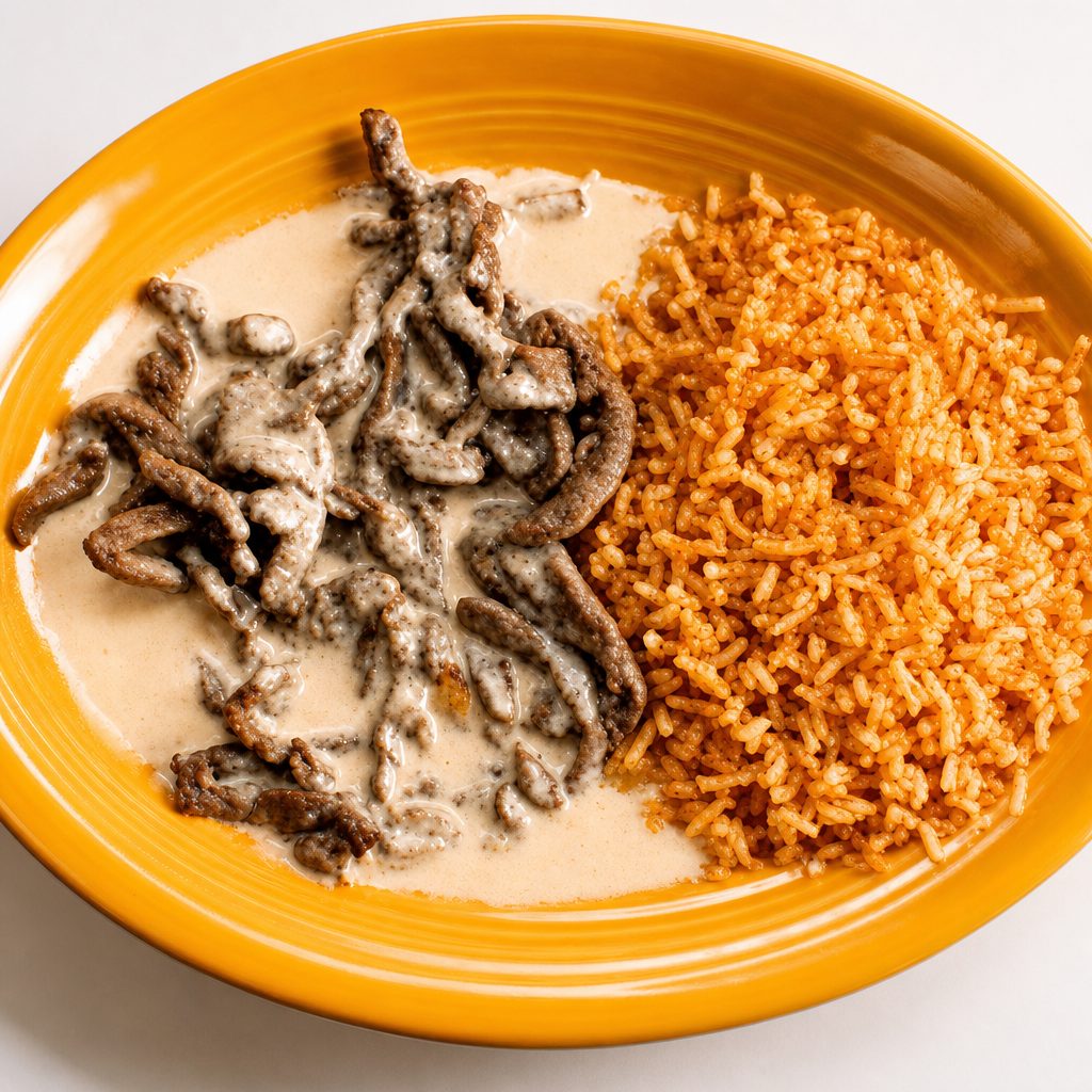 Arroz Con Carne.