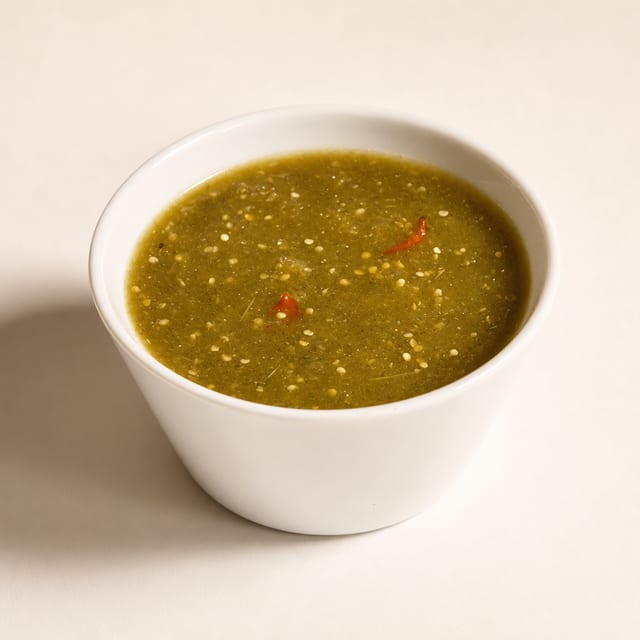 Tomatillo Salsa.
