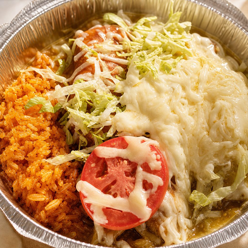 Burrito El Mezcal.