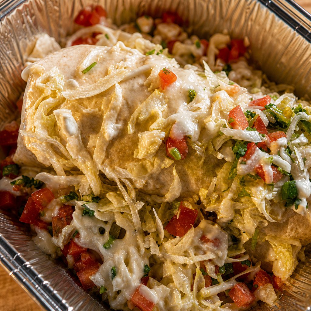 Azteca Burrito.