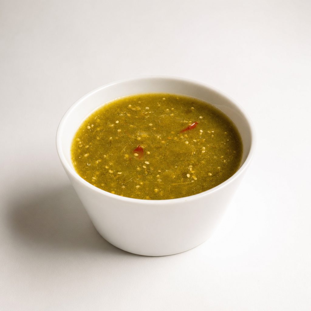 Tomatillo Salsa.