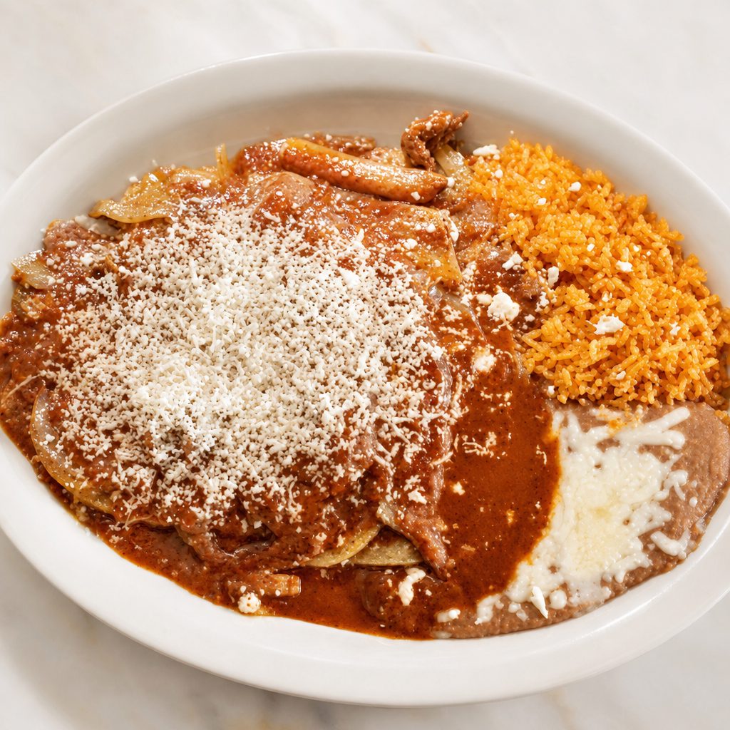 Enchiladas Rancheras.